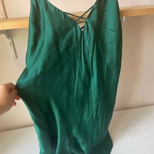 Vintage silk nightdress 🌹💚